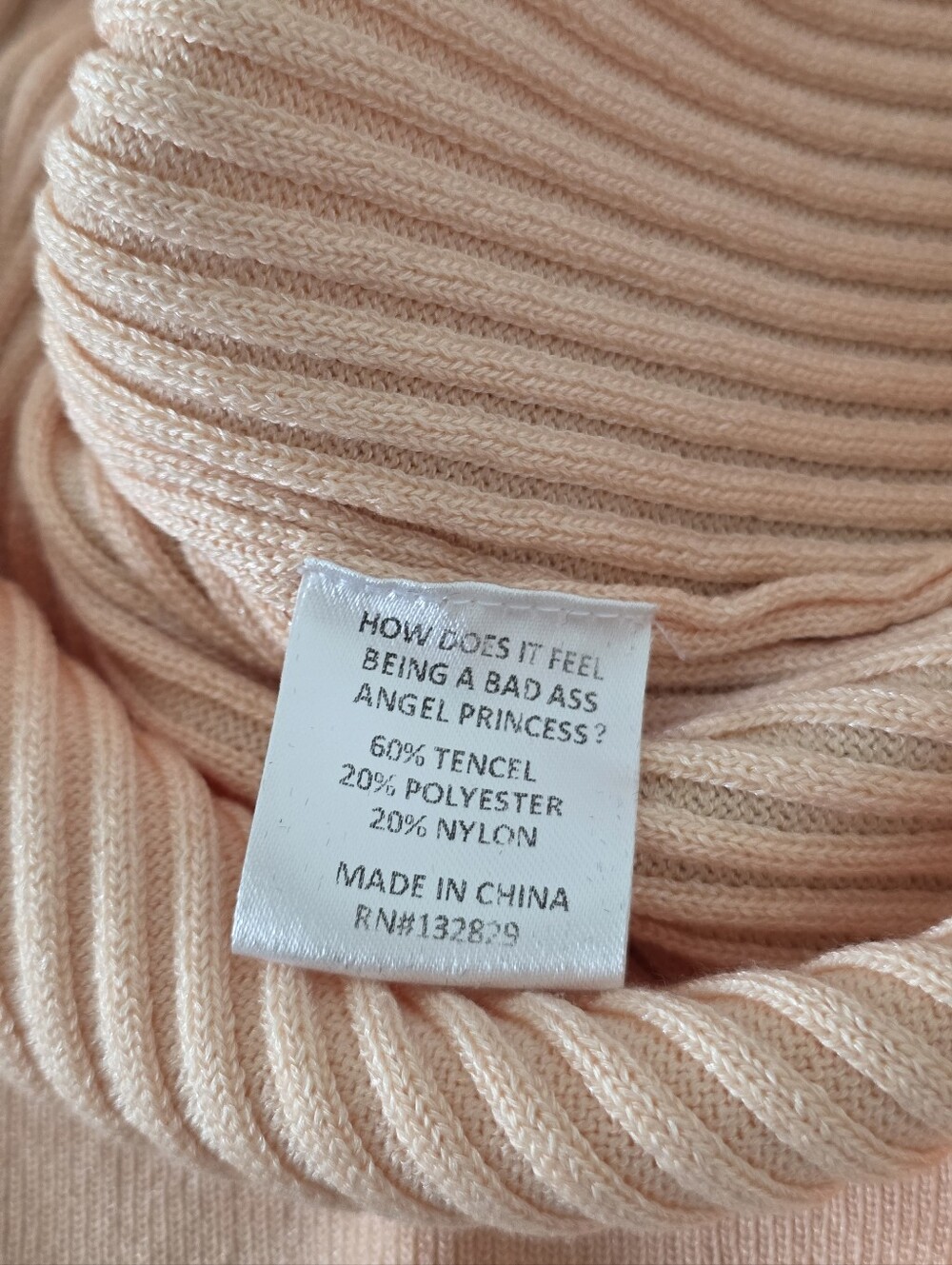 LPA Jersey Adina Cardigan, Medium, Cropped, Baby Pink, V-neck, Ribbed Cardigan - Picture 7 of 7